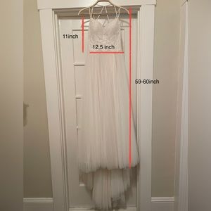 BHLDN wedding dress, size 4